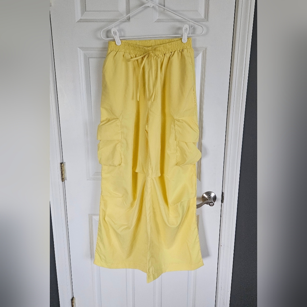 Yellow Cargo Pants